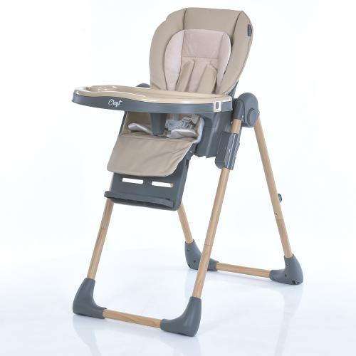 Стільчик для годування El Camino ME 1115-W CRAFT Beige бежевий, фото 1