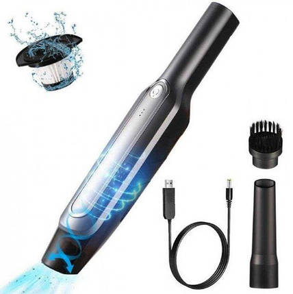 Пилосос автомобільний акумуляторний Vacuum Cleaner JB-80, фото 1