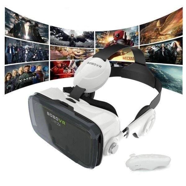 Бездротова VR гарнітура, VR-окуляри білі, Окуляри віртуальної реальності VR WP-557 box 2