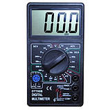 Мультиметр ємність Digital DT700B, Мультиметр для дому, QL-310 Тестер професійний, фото 9