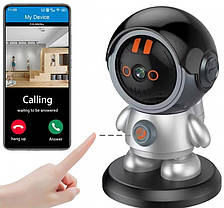 Відеоняня з відеодзвінком камера відеоспостереження IP camera Smart WiFi Robot Видеоняня (iCam365), фото 3
