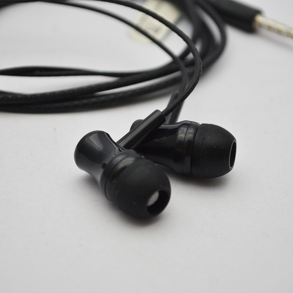 Провідні навушники з мікрофоном ANSTY E-057 3.5mm Black, фото 4
