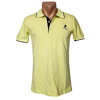 Желтая футболка Поло Sport Line
