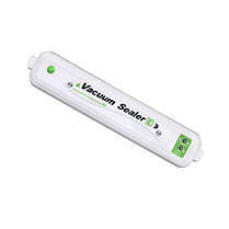 Вакуумний кухонний пакувальник автоматичний ущільнювач їжі Vacuum Sealer Білий, фото 6