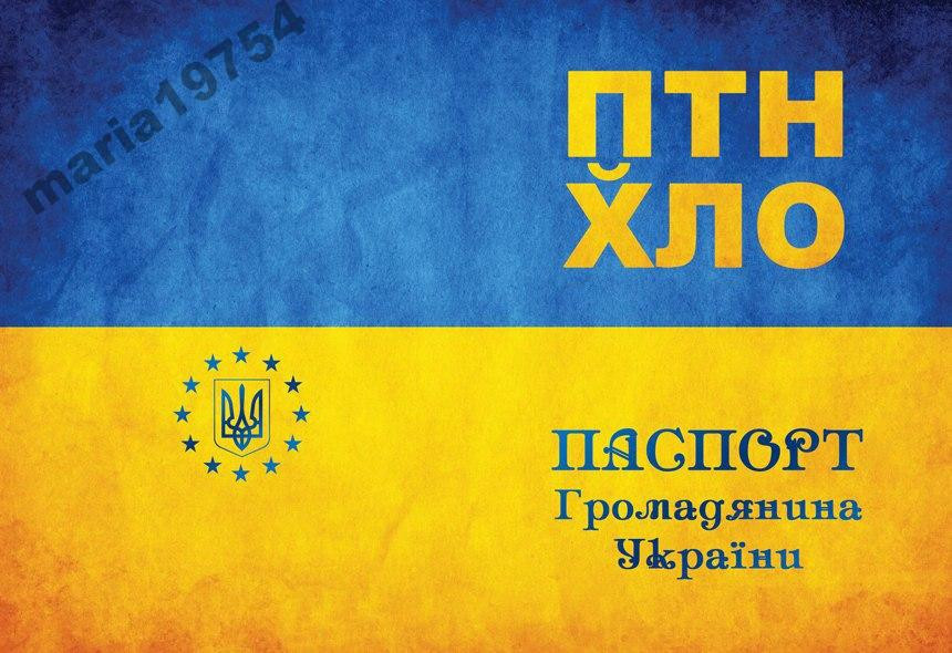 Обложка обкладинка на паспорт Україна Украина, фото 1