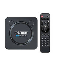 СМАРТ ТБ-приставка TV-BOX G96 Max W2 4K 4/64 UltraHD Android 11 Медіаплеєр sale