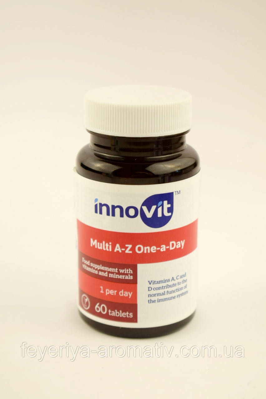 Харчова добавка з вітамінами та мінералами Innovit Multi A-Z One-a-Day 60 шт Нідерланди