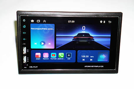 Автомагнитола навигатор Adnroid 2din 8708 GPS+4Ядра+32Gb ROM+2Gb RAM+Adnroid короткая база, фото 1