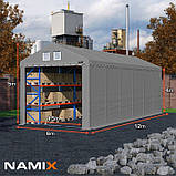 Тентовый гараж NAMIX PRESTIGE ПВХ 6 x 12 м Высота 4м, фото 6