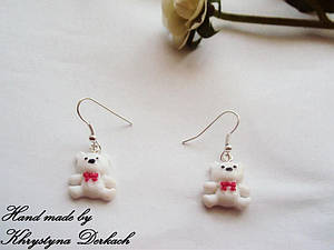 Сережки сережки Ведмедик