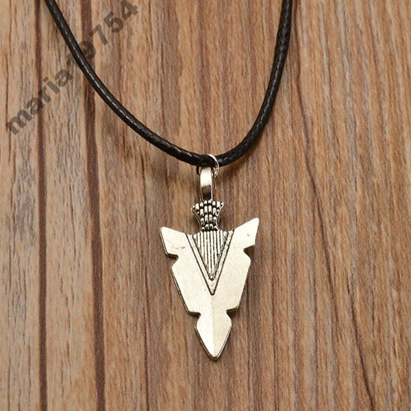 Підвіска кулон Амулет ніж трикутник із ланцюжком, фото 1