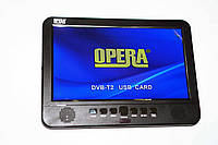 Портативный мини телевизор TV Opera 1002 10" с Т2 USB SD HDMI 12-220 V
