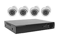 Видеорегистратор четырехканальный DVR KIT HD720 (4камеры в комплекте)