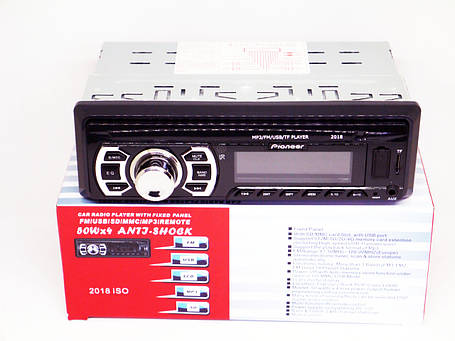Автомагнітола Usb+Sd+Fm+Aux+ пульт (4x50W) 2018, фото 1