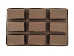 Форма силіконова Брусочки рифлені