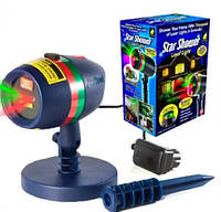 Лазерний зоряний проєктор водонепронекний Star Shower Laser Light