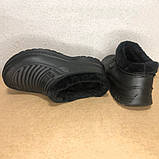 Черевики чоловічі. 42 розмір, взуття зимове робоче для чоловіків. HT-380 Колір: чорний, фото 6