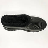 Черевики чоловічі. 42 розмір, взуття зимове робоче для чоловіків. HT-380 Колір: чорний, фото 7
