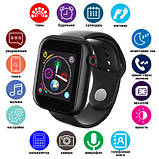 Розумний смарт годинник Smart Watch Z6 c SIM з камерою. QK-121 Колір: чорний, фото 5