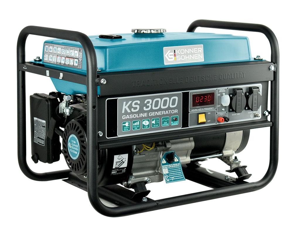 Генератор бензиновий KONNER AND SOHNEN KS 3000 (3,0/3,75 КВт)
