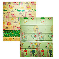 Дитячий термокилимок двосторонній складаний Carrello 150-13 XPE 180х150х1 у сумці