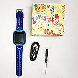 Дитячий Смарт Годинник Smart Baby Watch Q12 SIM /Bluetooth /LBS/GPS. UT-191 Колір: блакитний, фото 7