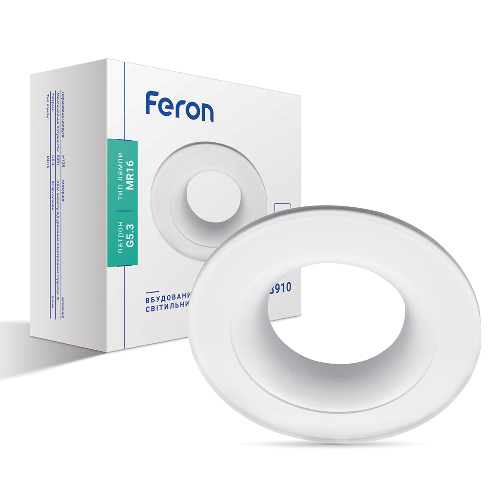 Вбудований світильник Feron DL8910 білий