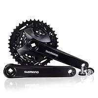 Система Shimano ALIVIO FC-MT101 40-30-22T 170 мм Черная