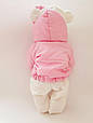 Одяг для ляльки Бебі Борн / Baby Born 42-45 см Набір зимовий біло-рожевий 82, фото 5
