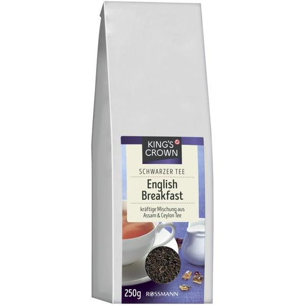 Чай чорний королівська корона Kings Crown English Breakfast 250g. Німеччина