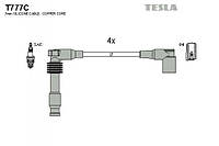 Провода свечные Лачетти 1,8 (силикон) с медной жилой (Tesla) (T777C)