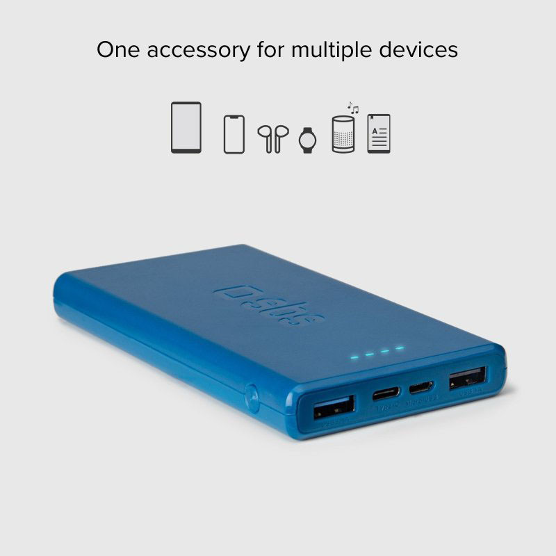 Павербанк (Зовнішній акумулятор) SBS TTBB10000FASTK 10000Mah. BV-643 Колір: синій