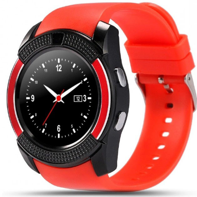 Розумний смарт-годинник Smart Watch V8. VX-908 Колір: червоний