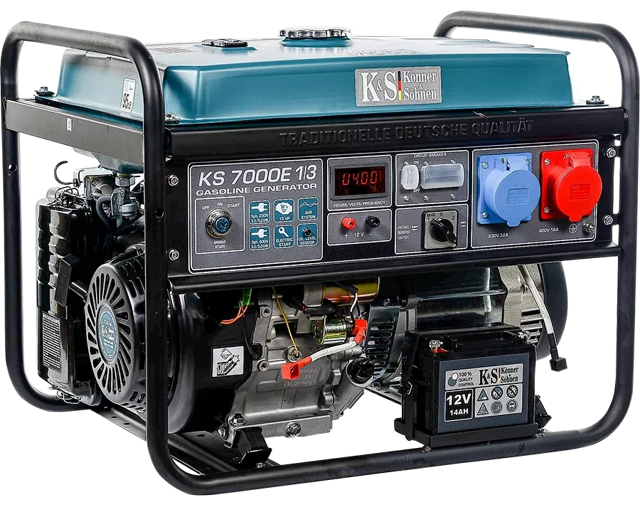 Генератор бензиновий KONNER AND SOHNEN KS 7000E-1/3 (5 КВт)