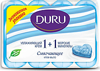 Крем-мыло Duru 4*80гр 1+1 Морские минералы