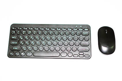 Тонка Бездротова клавіатура та миша 8887, фото 1