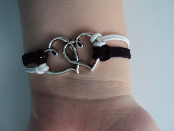 Браслет два серця, фото 1