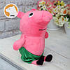 М'яка іграшка Свинка Пеппа, тато Свин, 30 см, фото 3