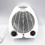 Побутовий тепловентилятор Crownberg CB-7747 Дуйчик обігрівач HQ-862 Тепловий вентилятор, фото 5
