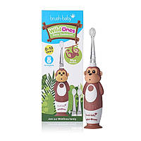 Электрическая зубная щетка Brush-Baby Sonic Toothbrush (0-10 лет) - Обезьянка