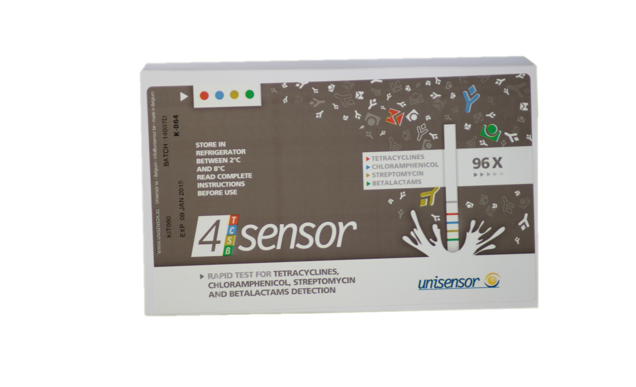 4Sensor тест на антибіотики в молоці, пак. 96 шт.