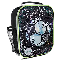 Термо-рюкзак, детский Jooki "Football" для обедов, водонепроницаемый.