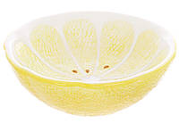 Салатник керамический Lemon, 650 мл, цвет желтый 928-052