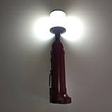 Фонарь светодиодный аккумуляторный WORKLIGHT 072-XPE (5 режимов, магнит, Type-C), фото 3