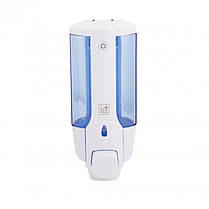 Дозатор для рідкого мила Lidz Playa 0101 настінний 380 мл LDPLA0101WHI22316 White, фото 3