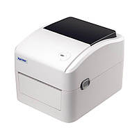 Принтер етикеток, наклеек и чеков Xprinter XP-420B, термопринтер с USB 203dpi Белый (TPR-USB)