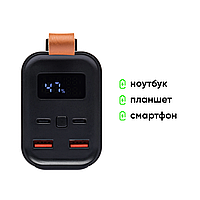 Powerbank Павербанк 100W 30000 mAh для ноутбука планшета телефона, быстрая зарядка PD (40008)