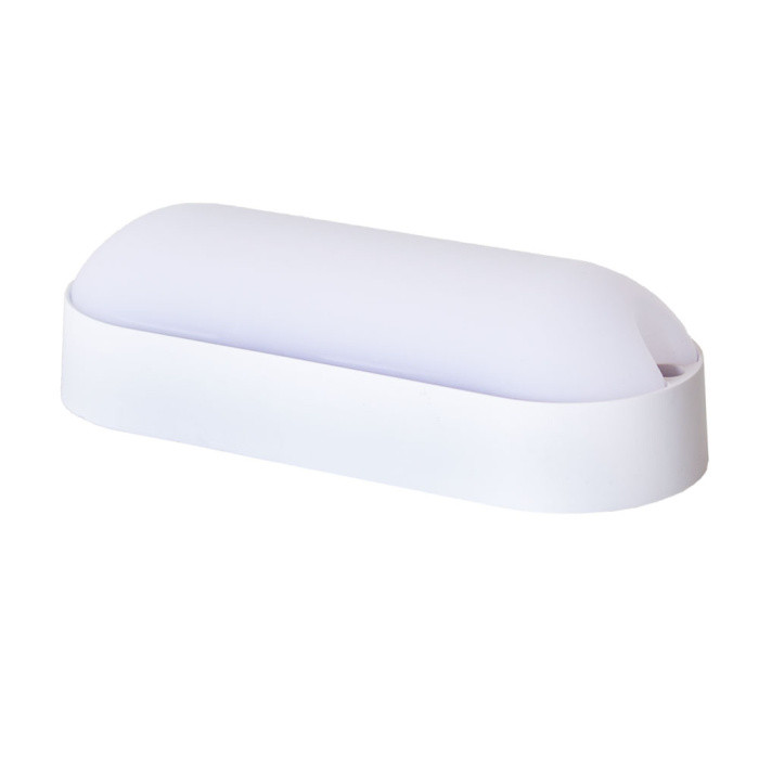 Світлодіодний LED світильник Овал 12W 6400К 1200Lm IP65 Євросвітло для ЖКХ