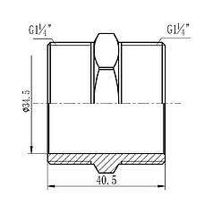 Ніпель SD Forte 1/4 SF35832