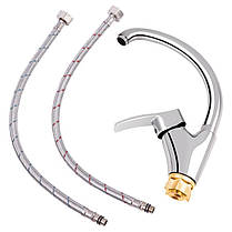 Змішувач для кухні Lidz Anny 007F (k40) LDANN007FCRM35122 Chrome, фото 5